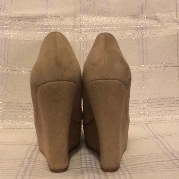 Steve Madden Pammy Leather Wedge Heels - Picture 4 of 6